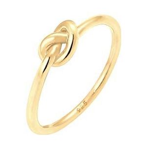 Elli - Knoten Verknotet Trend Basic 925 Sterling Silber Ringe 1 ct Damen (49.99 € / 1 ct)