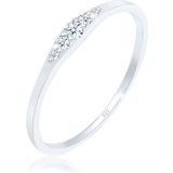 Elli DIAMONDS Verlobungsring Verlobungsring Diamant (0.09 ct) 925 Silber