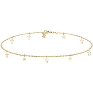 ELLI Ketting 'Astro, Choker, Sterne'  goud