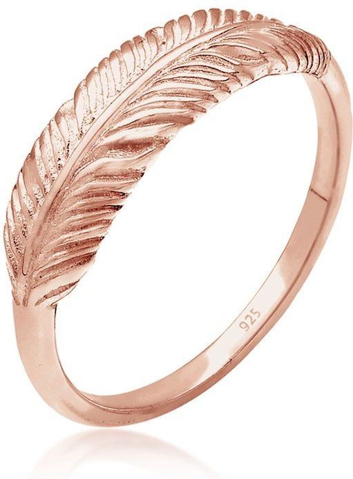 Elli - Ring - Veer Vleugel - 925 Zilver - Dames