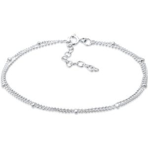 Elli Dames Armband Dames Basic Layer Chain Kralen Trend Geo in 925 Sterling Zilver