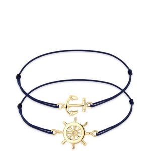 Elli - Set Anker Steuerrad Freundschaft 925er Silber Armbänder & Armreife 1 ct Damen (42.49 € / 1 ct)