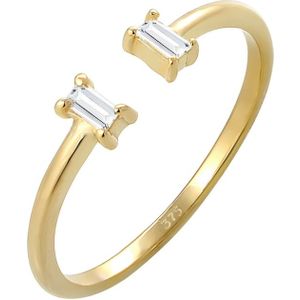 Elli PREMIUM - Verlobungsring Topas Edelstein Offen 375 Gelbgold Ringe 1 ct Damen (169.99 € / 1 ct)