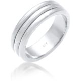 Elli PREMIUM - Paarring Drei Ringe Trauring Hochzeit 925 Silber 1 ct Damen (54.99 € / 1 ct)