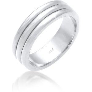Elli Premium Partnerring »Paarring Drei Ringe Trauring Hochzeit 925 Silber«