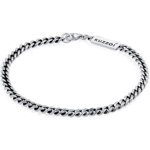 Kuzzoi heren armband 925 zilver 21 Zwart Zilver 88389808