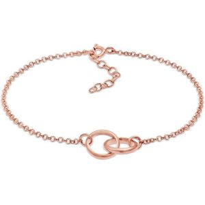 Elli - Erbskette Kreise Ringe Verbunden Basic 925 Silber Armbänder & Armreife 1 ct Damen (42.49 € / 1 ct)