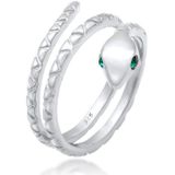 Elli - Pinky Schlange Kristalle 925 Silber Ringe 1 ct Damen (42.49 € / 1 ct)