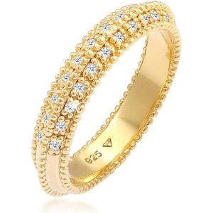 Elli DIAMONDS - Verlobung Diamant (0.12 ct.) 925er Sterling Silber Ringe 1 ct Damen (229.99 € / 1 ct)