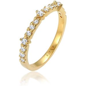 Elli PREMIUM - Topas Memoire Eternity Verlobung 925 Silber Ringe 1 ct Damen (63.99 € / 1 ct)