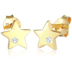 Elli Paar Ohrstecker »Kinder Sterne Zirkonia Astro 925 Silber«