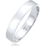 Kuzzoi - Basic Herenring - Gepolijst - 925 Sterling Zilver - Bandring