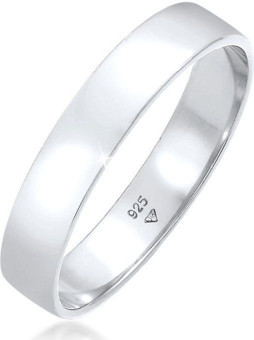 Kuzzoi - Basic Herenring - Gepolijst - 925 Sterling Zilver - Bandring