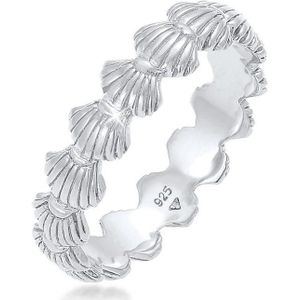 Elli Fingerring »Bandring Muscheln Maritim Beach Look 925 Silber«
