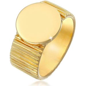 Elli PREMIUM Dames Ring - maat 58 - Goud
