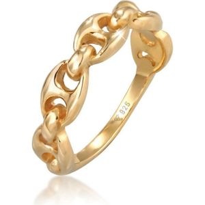 Elli Dames Ring Dames Band Ring Maritiem Schip Anker Ontwerp Trend in 925 Sterling Zilver
