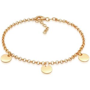 Elli Dames Armband Dames Platen Hanger Filigraan in 925 Sterling Zilver