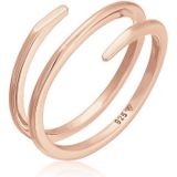 Elli Fingerring »Wickelring Twist Fein 925 Silber«