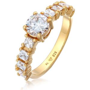 Elli - Elli Ring Zirkonia Verlobung Eternity 925 Silber Ringe 1 ct Damen (63.99 € / 1 ct)