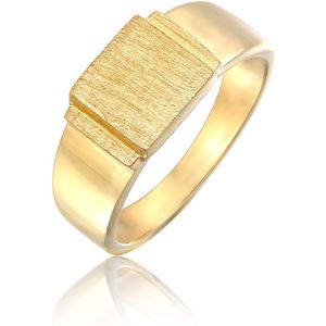 KUZZOI - Herren Siegelring Oxidiert 925 Silber Ringe 1 ct (59.49 € / 1 ct)