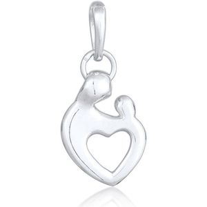 Elli - Mutter Kind 925 Sterling Silber Charms & Kettenanhänger 1 ct Damen (23.99 € / 1 ct)