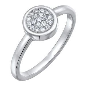 Elli - Kristalle Elegant Solitäre Farbe Silber für Dame Ringe 1 ct Damen (29.74 € / 1 ct)