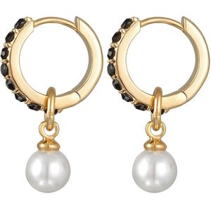 Elli - Creolen Kristalle Glasperlen Elegant Farbe Gold 1 ct Damen (34.99 € / 1 ct)