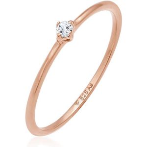 Elli PREMIUM - Ring - Dames - Elegant Filigraan met Topaas Edelsteen in 925 Sterling Zilver Verguld