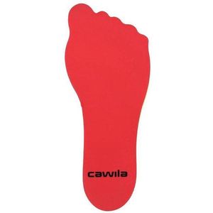 Cawila floormarker voet | 4 stuks | Rood |