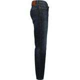 Alberto - Heren Jeans - Heren Blauw - Katoen - 8937-1896-Pipe
