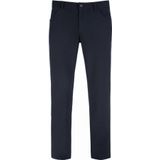 Alberto - Ceramica - Broek - Navy - Modern Fit