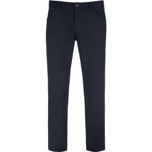 Alberto - Ceramica - Broek - Navy - Modern Fit