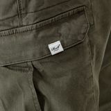 REELL - Reflex Rib Cargobroek - Chino Broek - Groen - Stretchmateriaal