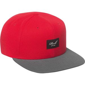 Reell 6 panel Pitchout snapback Red / Grey Black
