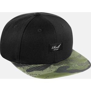 Reell 6 panel Pitchout snapback Black-Camo