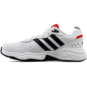 adidas Strutter Shoes heren Sneakers,Ftwr White/Core Black/Active Red,45 1/3 EU