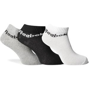Reebok Act Core Enkelsokken, uniseks, 3 paar