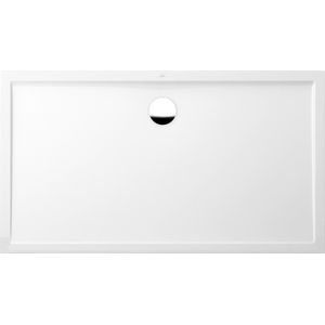 Villeroy & Boch Futurion Flat douchebak quaryl rechthoekig 160x90x2,5cm wit UDQ1690FFL2V-01