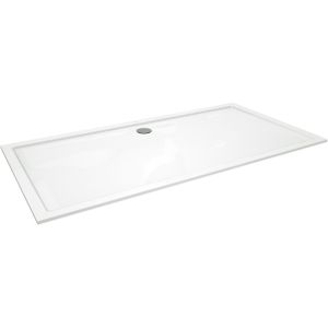 Villeroy & Boch Futurion Flat douchebak 180 x 90 cm quaryl hoogglans wit