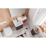 Villeroy & Boch Subway 2.0 Closetzitting - Compact - Quickrelease - met Deksel - Wit Alpin