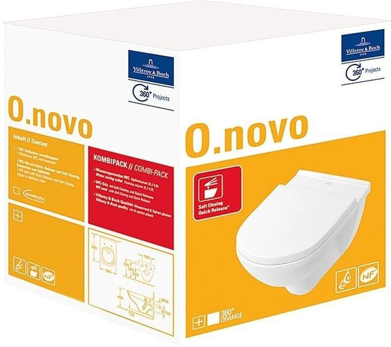 Villeroy & Boch Toiletpot O.Novo