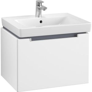 Villeroy & Boch Subway 2.0 wastafelonderkast 58.7x42x45.4cm Wit mat A68700MS