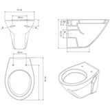 Villeroy&boch - Subway 2.0 Tiefspülklosett 370x560mm, ohne