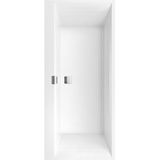 Villeroy & Boch Squaro Edge 12 tweepersoons inbouwbad 180 x 80 cm quaryl hoogglans wit