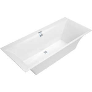 Villeroy & Boch Squaro Edge 12 tweepersoons inbouwbad 180 x 80 cm quaryl hoogglans wit