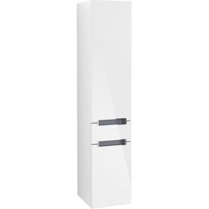 Villeroy & Boch Subway 2.0 kast hoog 350x1650x370mm glossy white A70810DH