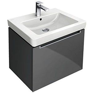 Villeroy & Boch ijdelheidseenheid Metro 2.0 A688, Kleur: Wit mat, handvat: chroom glanzend