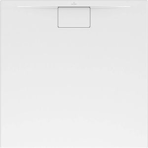 Villeroy & Boch Architectura Metalrim douchebak acryl vierkant 100x100x1.5cm alpine wit