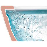 Villeroy & Boch Toilet- Wand - Keramiek - Wit - Softclose systeem