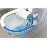 Villeroy & Boch Toilet- Wand - Keramiek - Wit - Softclose systeem
